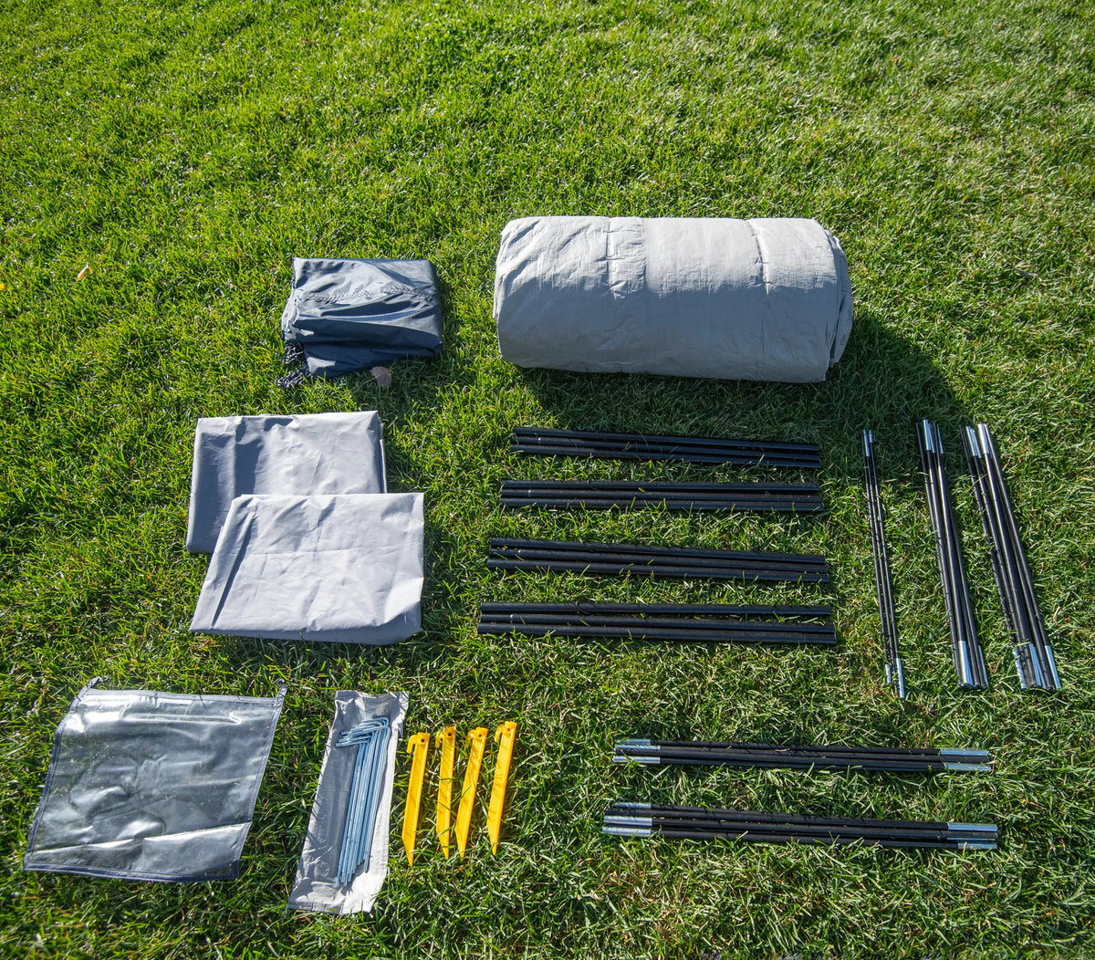 10-Person Cabin Tent with 3 Entrances O946