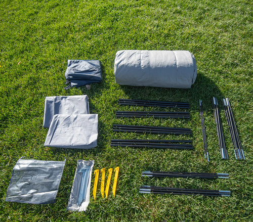 10-Person Cabin Tent with 3 Entrances O946