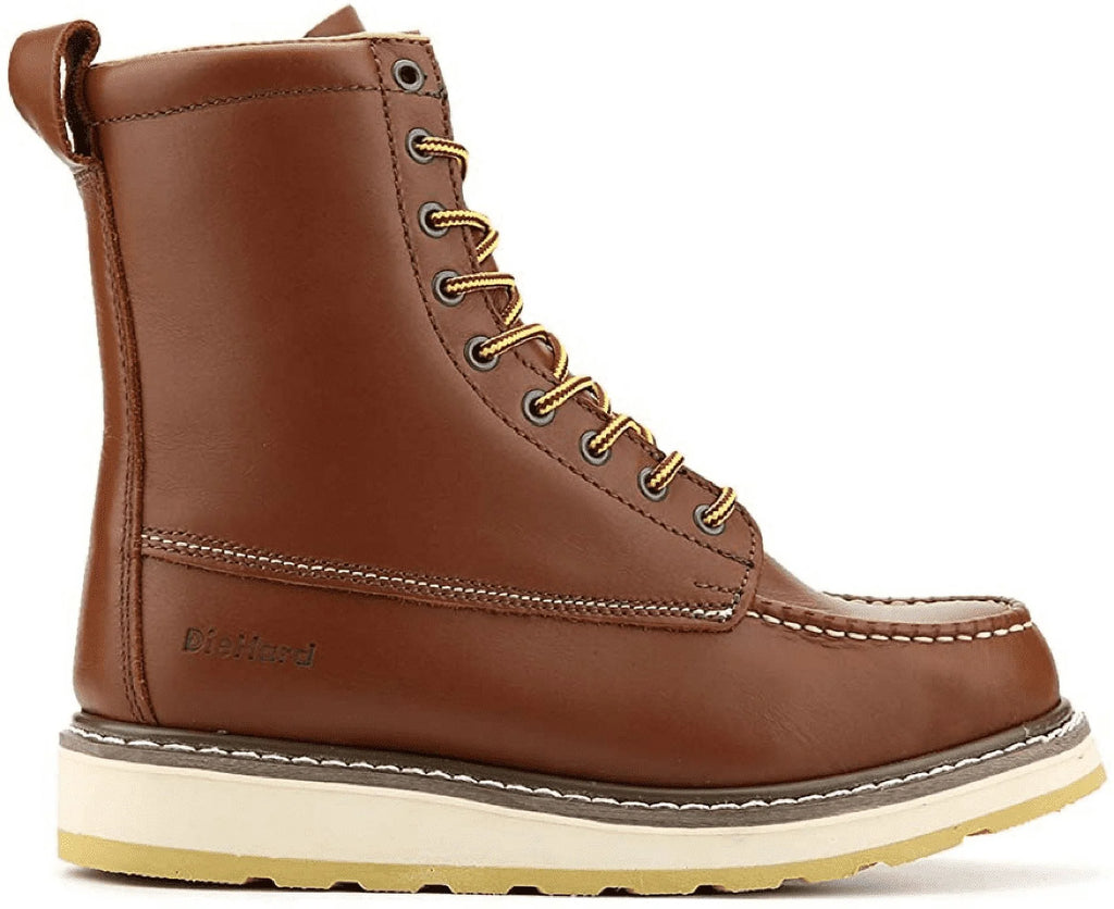 8" Leather Waterproof Soft Toe Work Boots H6226
