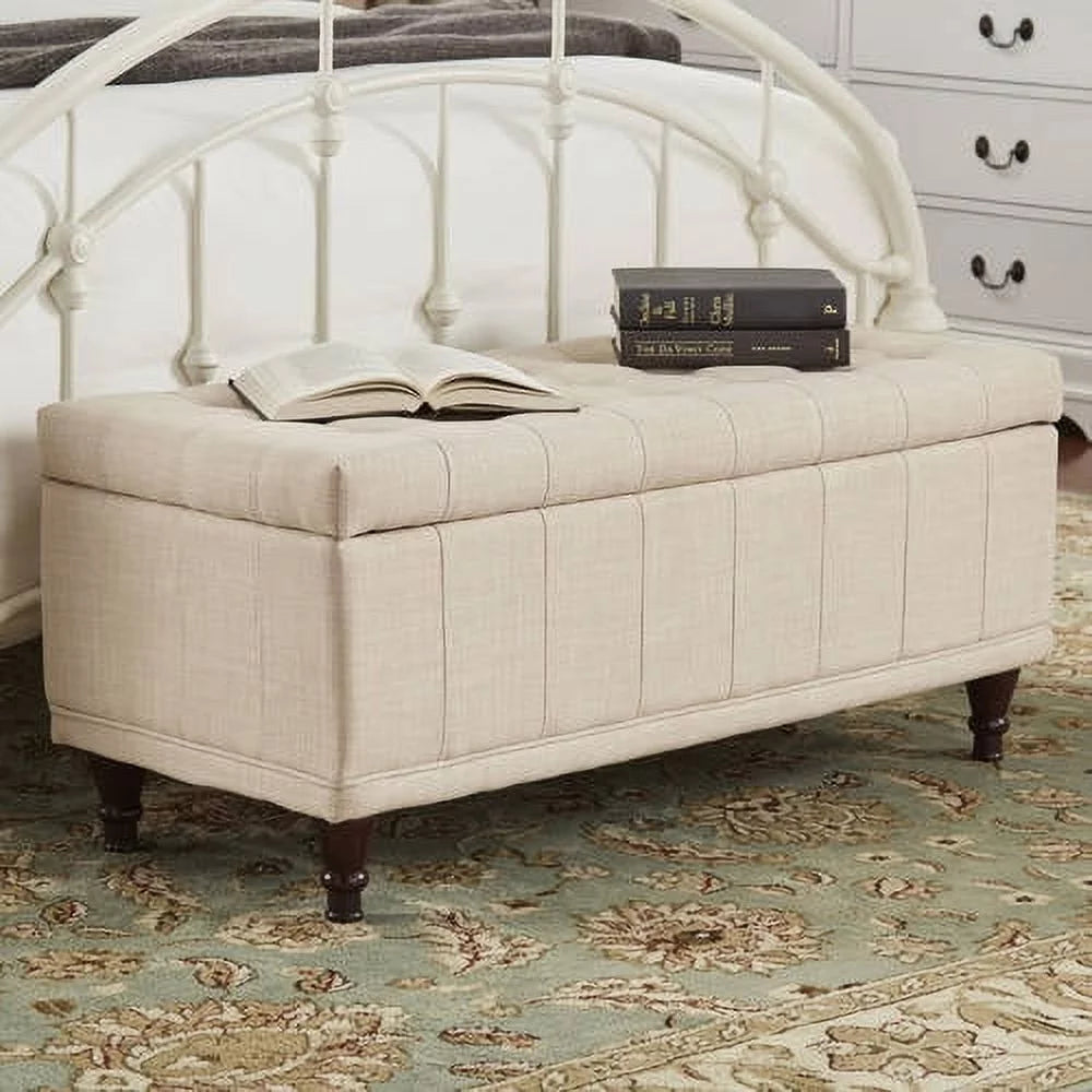 Lift-Top Linen Storage Bench S6868