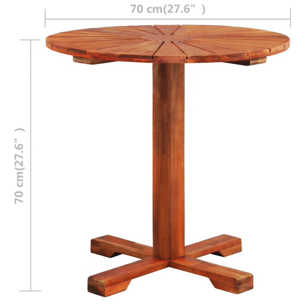 Solid Acacia Wood Bistro Table E179401