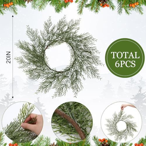 Round Christmas Placemats Set of 6 G6142