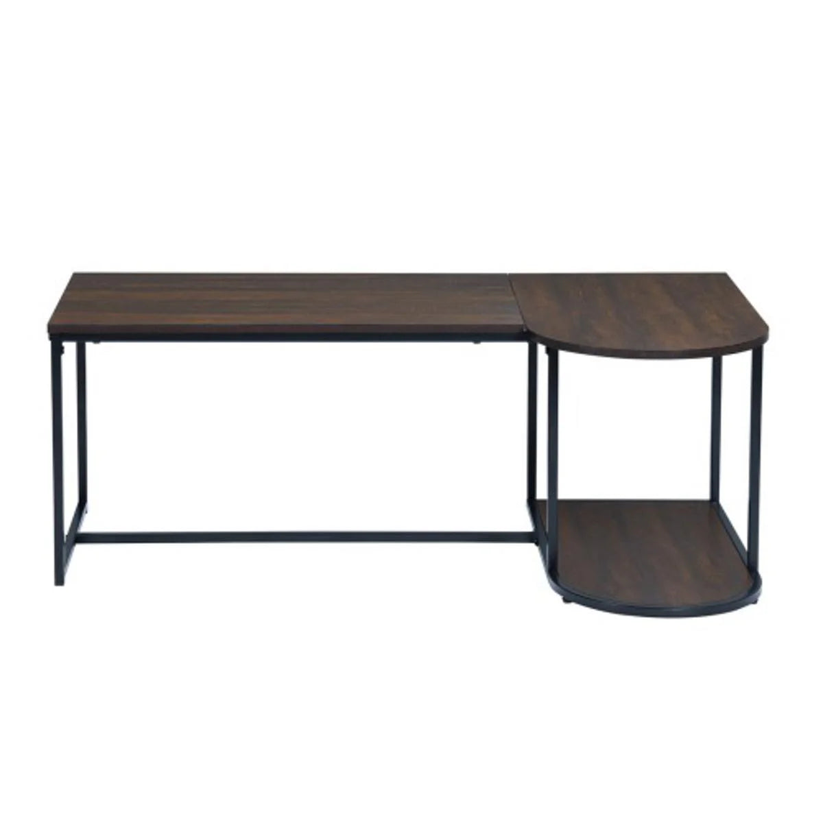 47.2" Wood Grain Top Coffee Table Q2942
