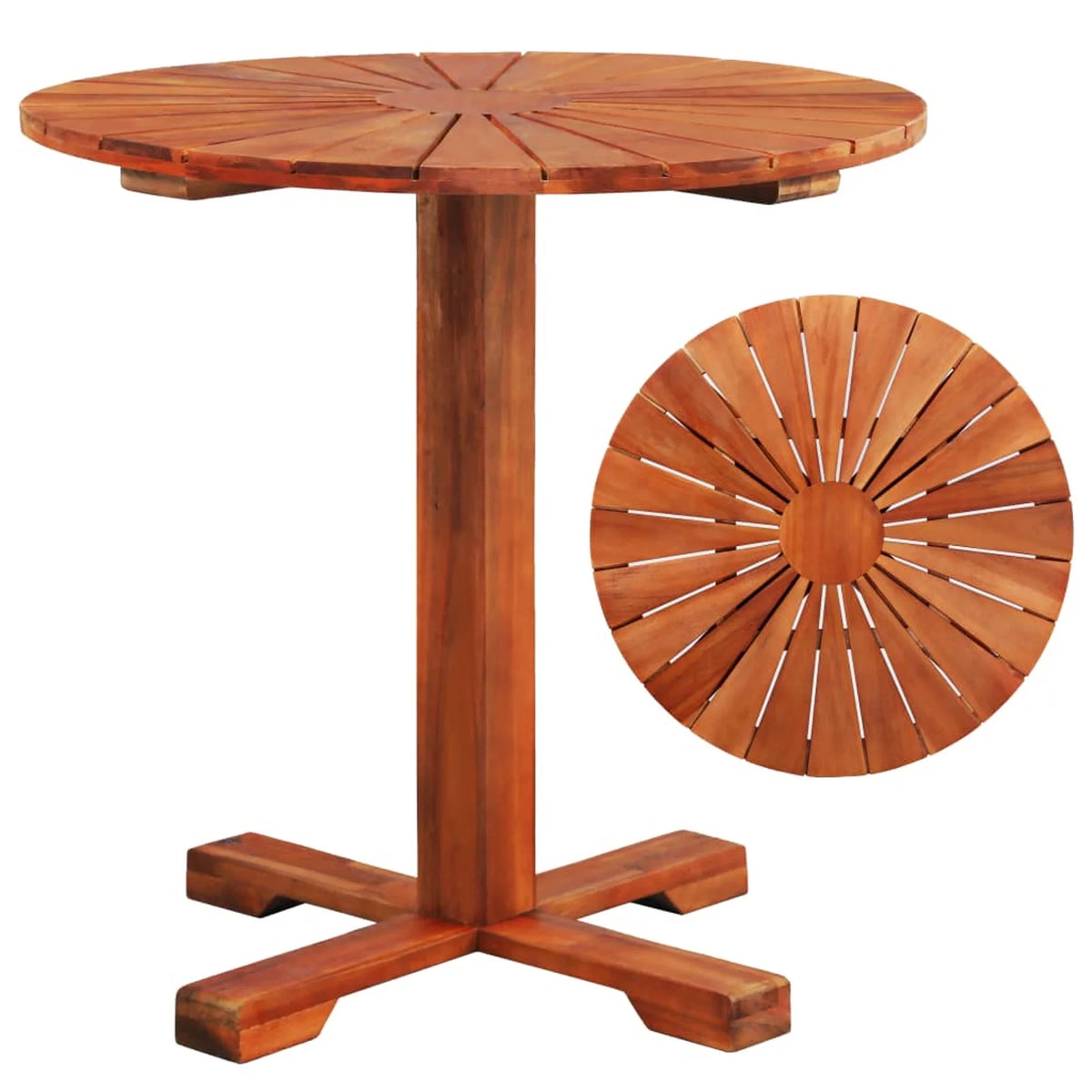 Solid Acacia Wood Bistro Table E179401