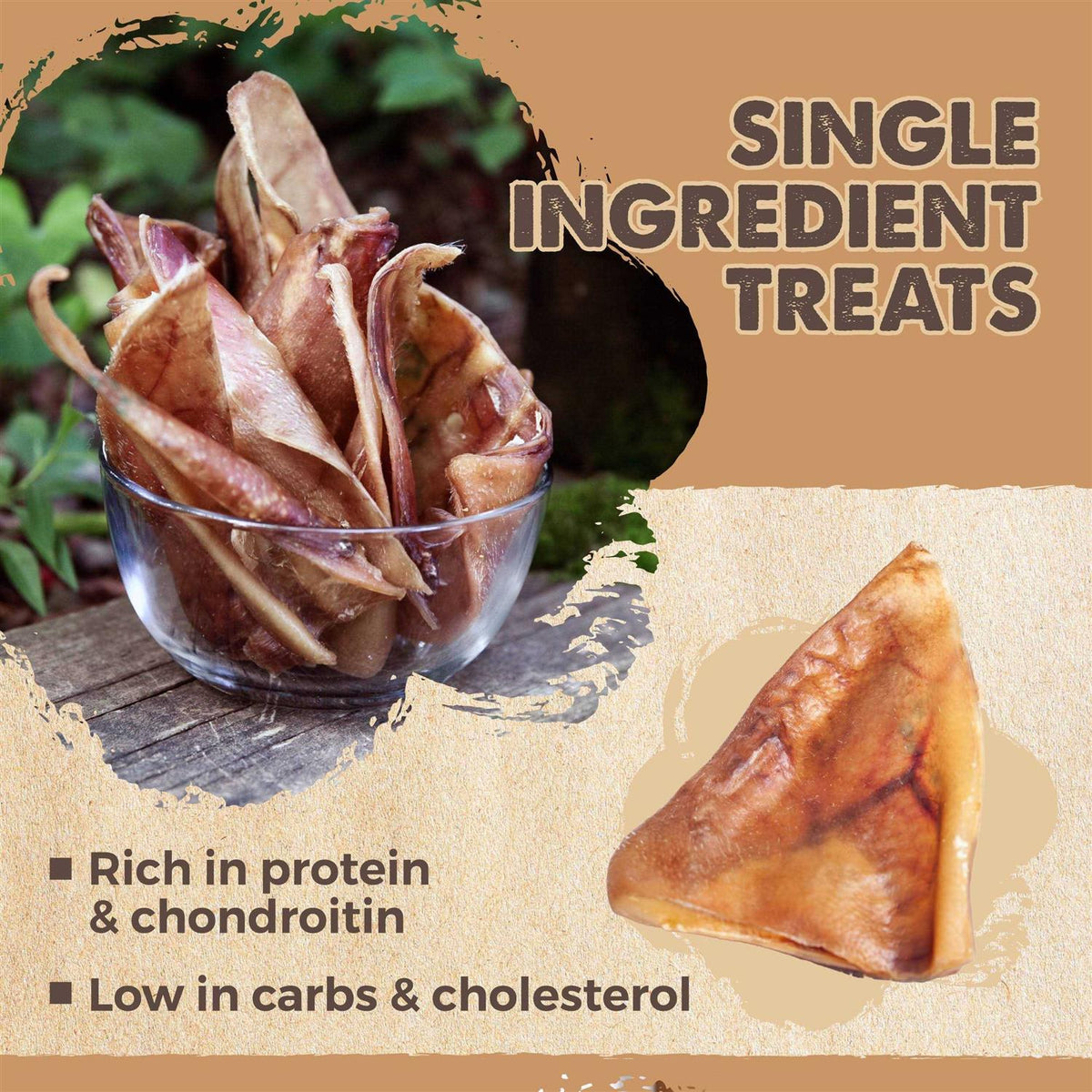 All Natural Dried Single Ingredient Dog Treats H7110
