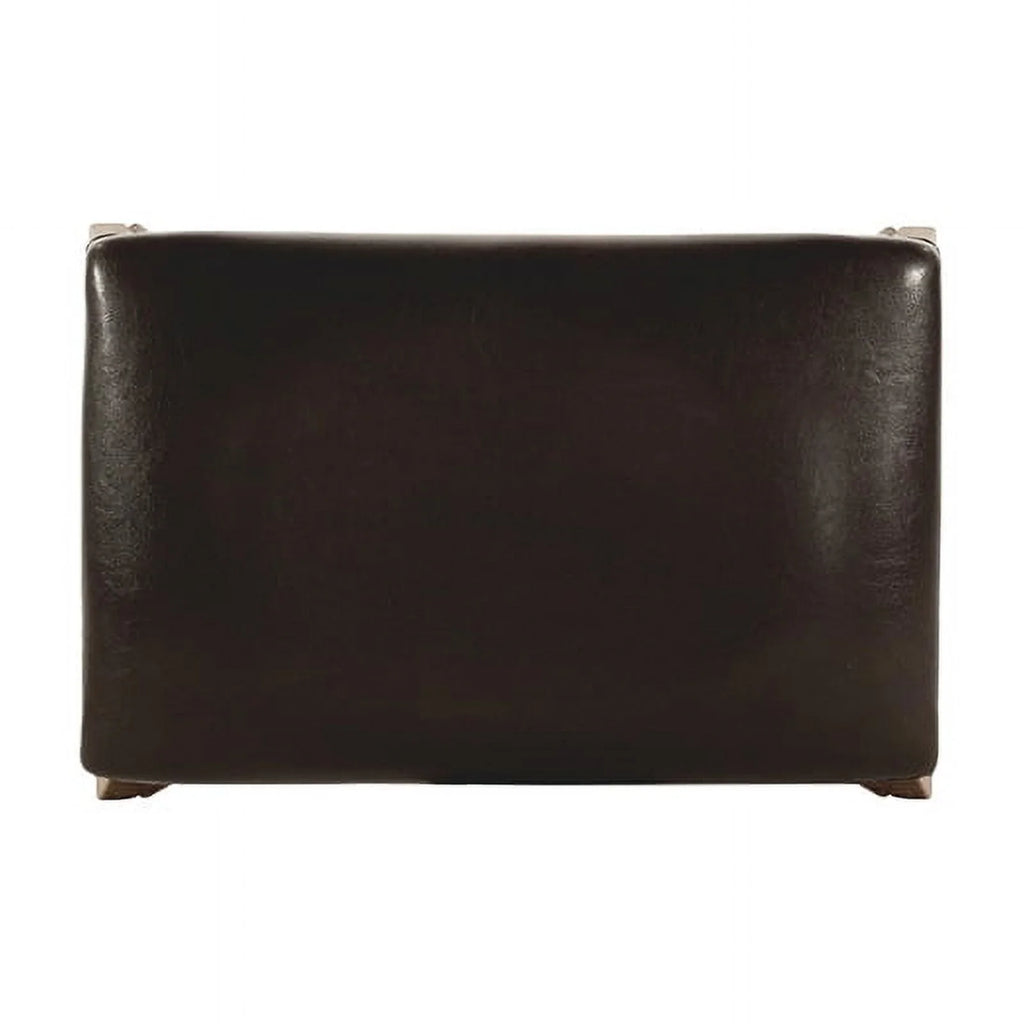 Brown Backless Bar Stool Q437