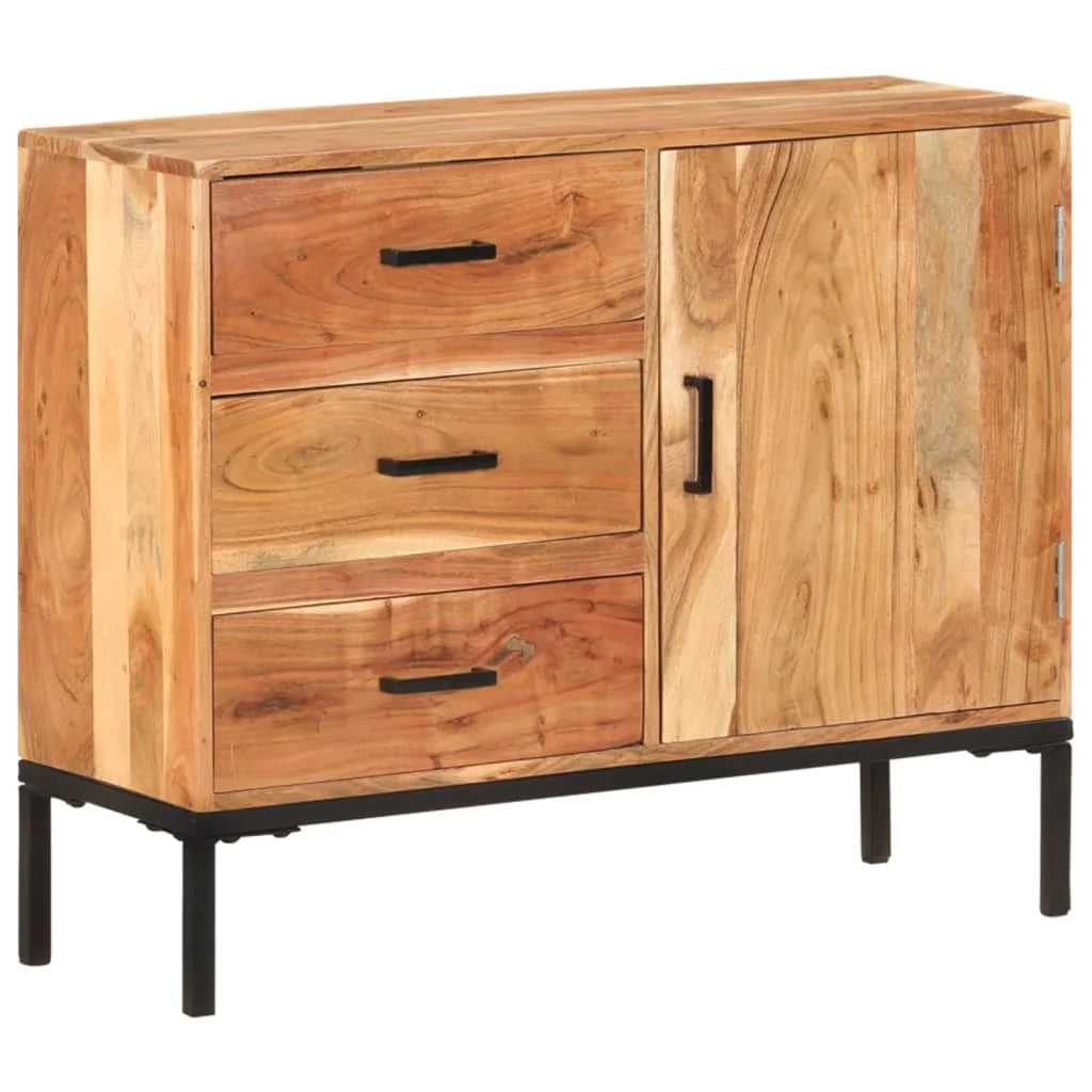 Solid Acacia Wood Sideboard Z766