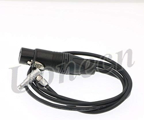 XLR 3 pin Female to 5 pin Male Audio Cable, Pack of 2 I6095