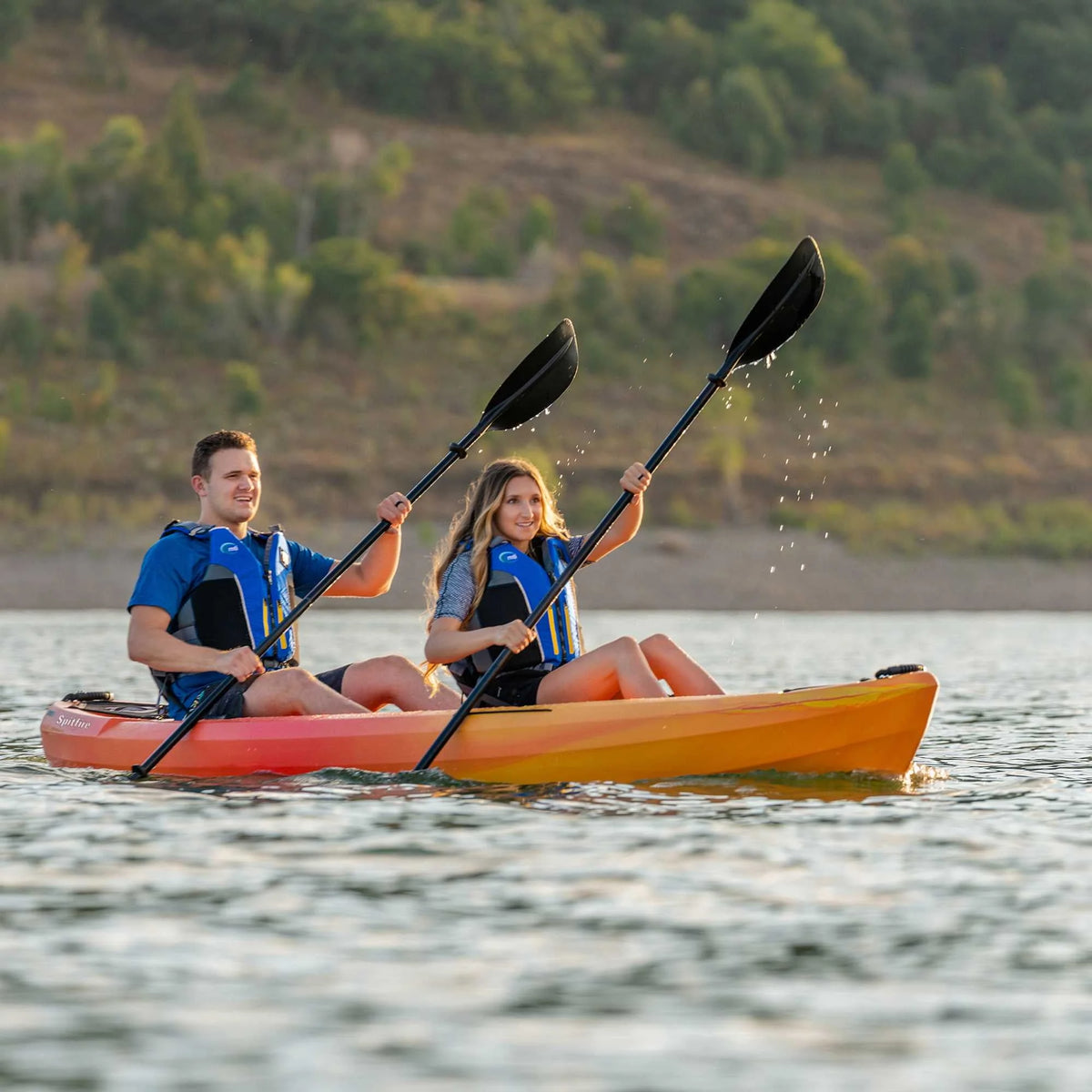 Lime Green Tandem Kayak S9911