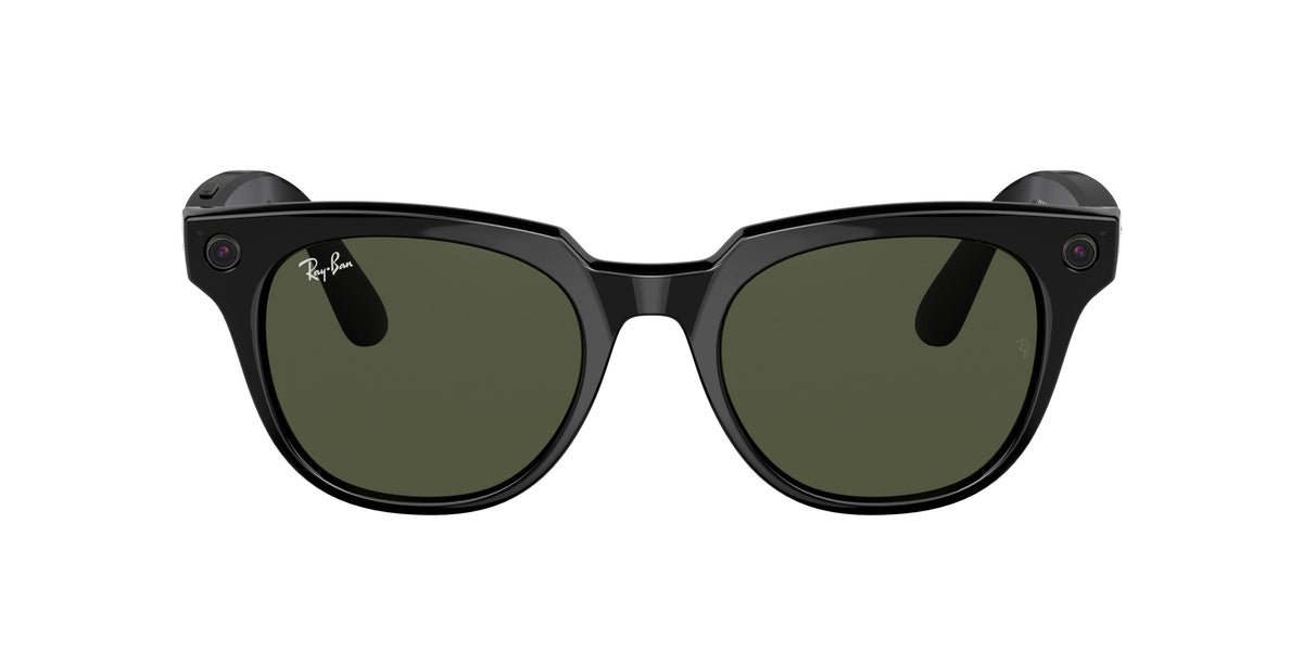 Shiny Black Smart Glasses E962986