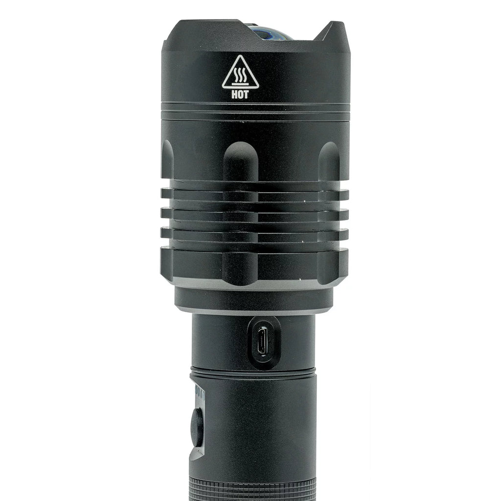Rechargeable COB LED 6000 Lumen Tactical Flashlight 5000 mAh Q550528