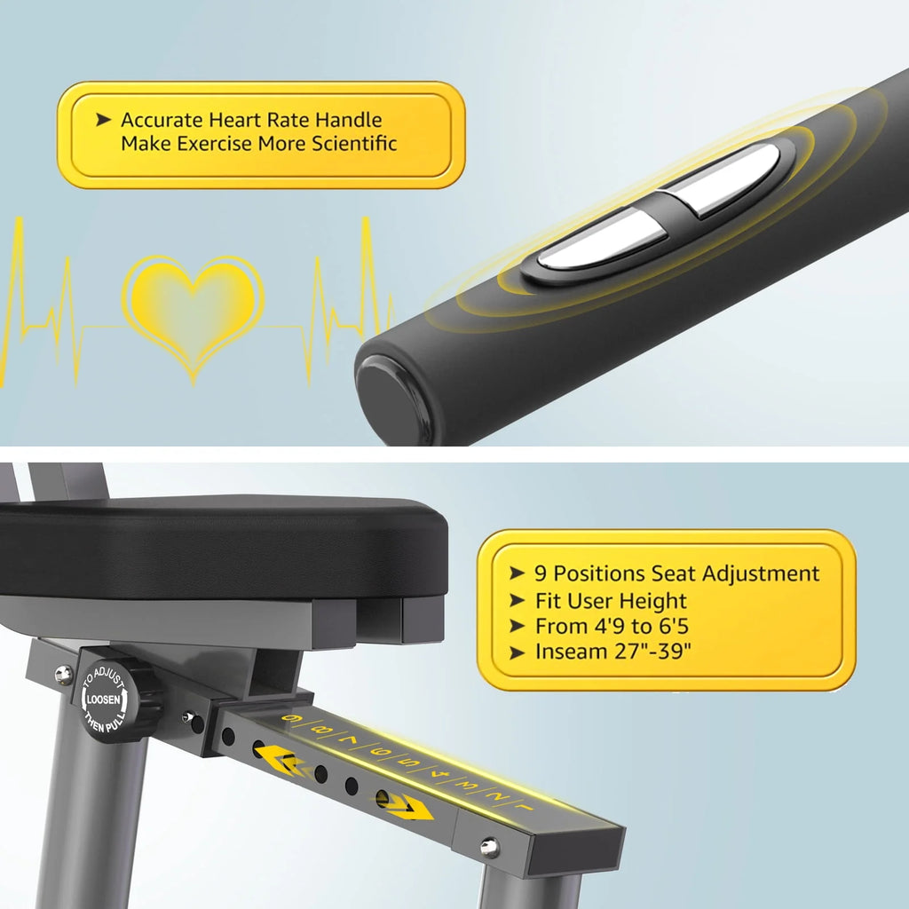 Recumbent Stationary Bike Magnetic Resistance H4520