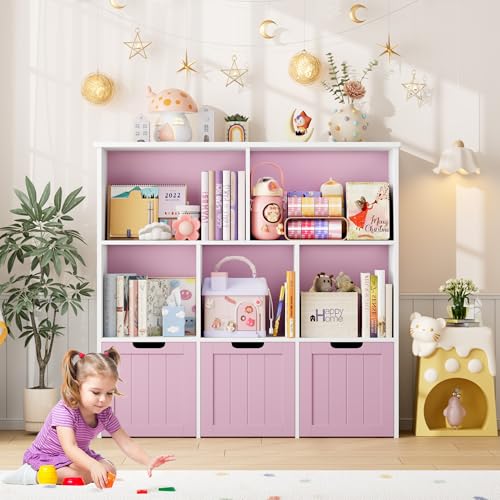 White Toy Storage Organizer with 3 Movable Drawers R79458