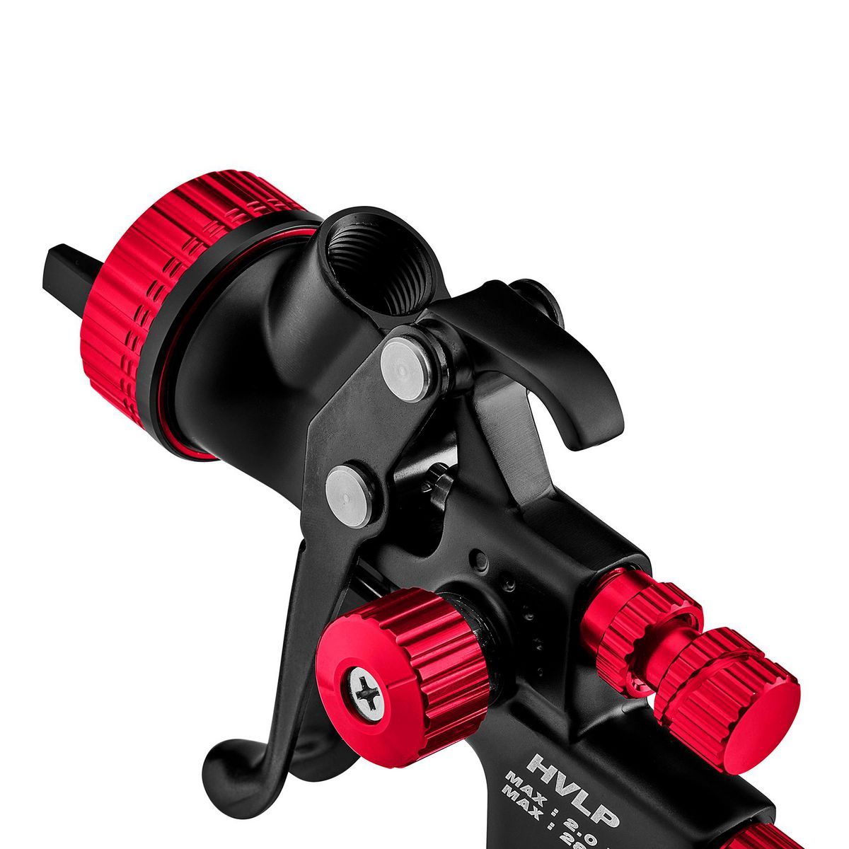 HVLP Gravity Feed Spray Gun with Side Fan Control D72466