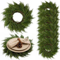 Round Christmas Placemats Set of 6 G6142
