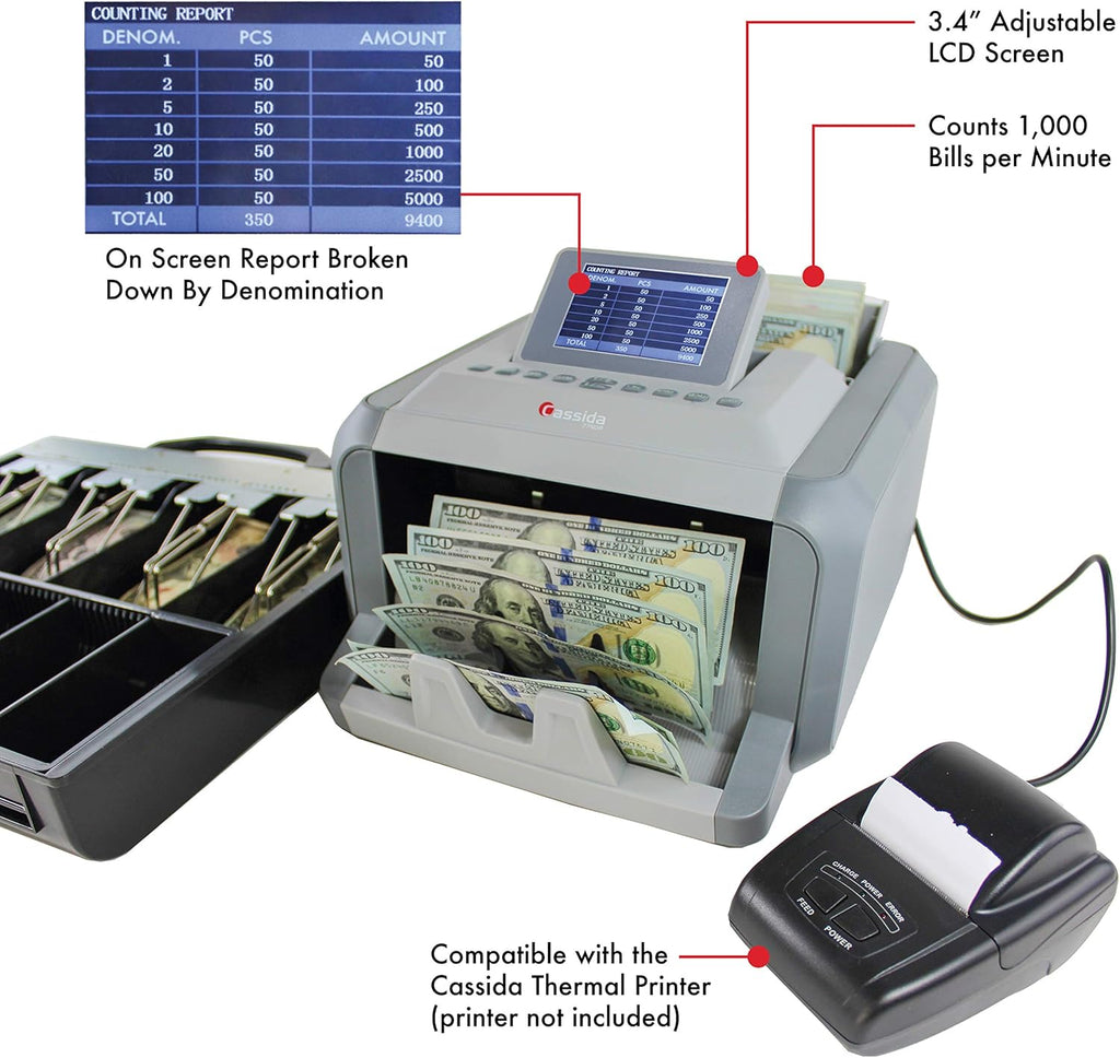 Money Counter Machine Mixed Denomination S968589