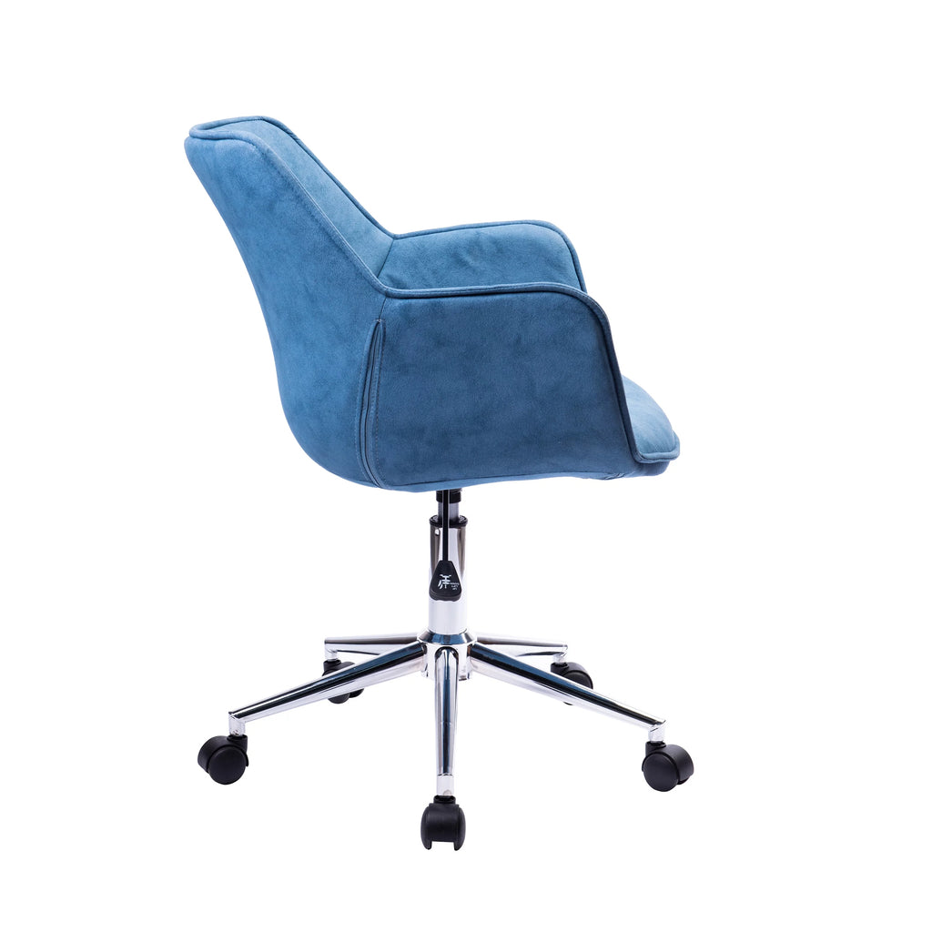 Pink Microfiber Adjustable Office Chair V6511