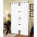 White 54x84 Inches Grommet Window Panel C83097