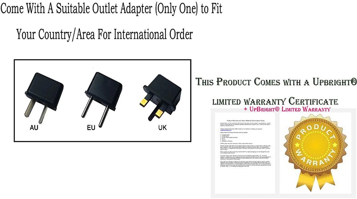 Adapter Power Supply Cord Cable Charger W855