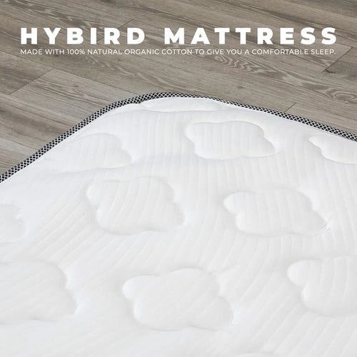 10 Inch Cool Memory Foam & Spring Hybrid Mattress Y322