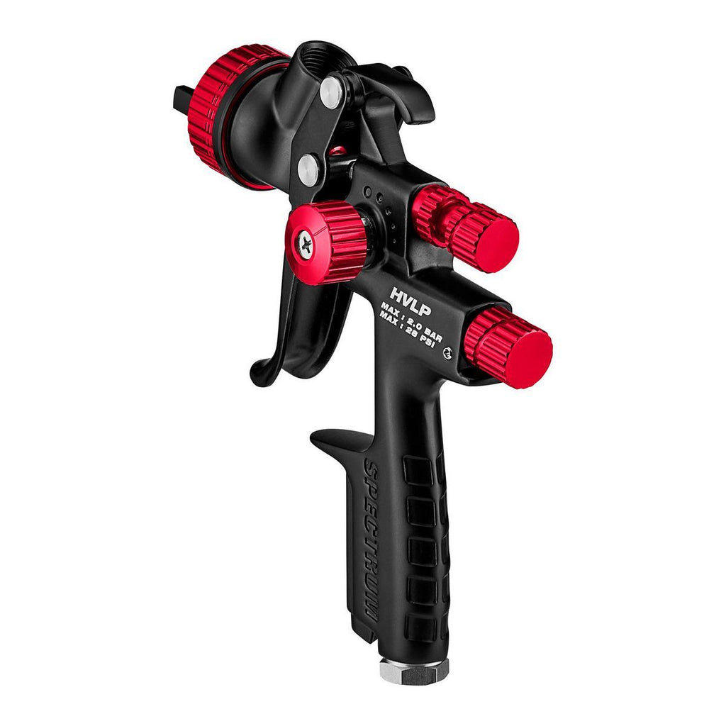 HVLP Gravity Feed Spray Gun with Side Fan Control D72466