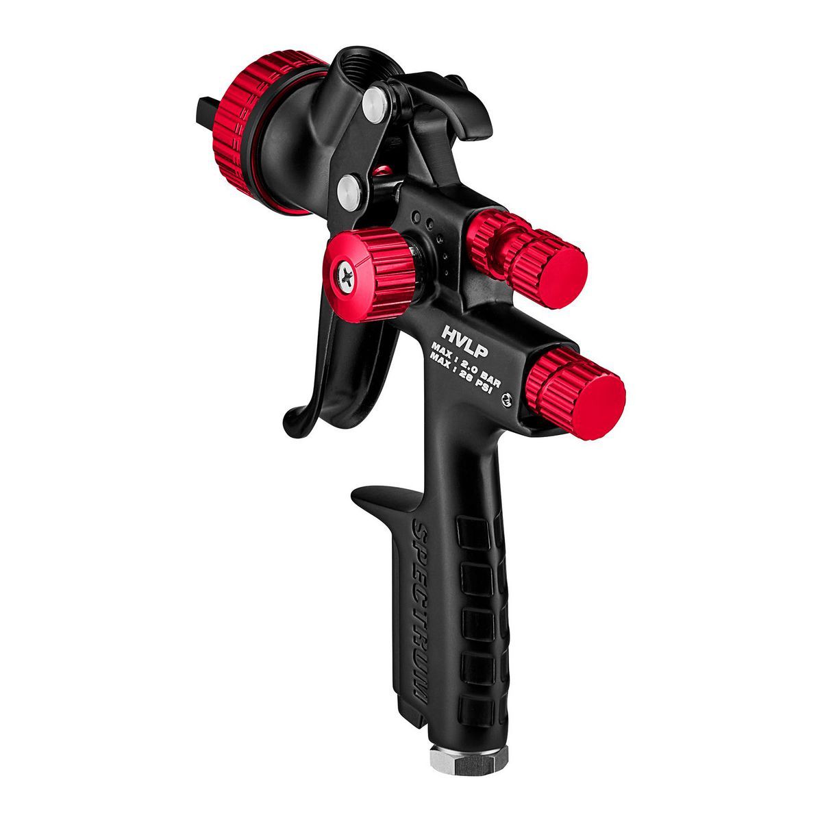 HVLP Gravity Feed Spray Gun with Side Fan Control D72466