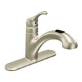 Single-Handle Pullout Kitchen Faucet Stainless M8542