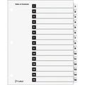 Numbered Index System 1-15 Tab Set Y952