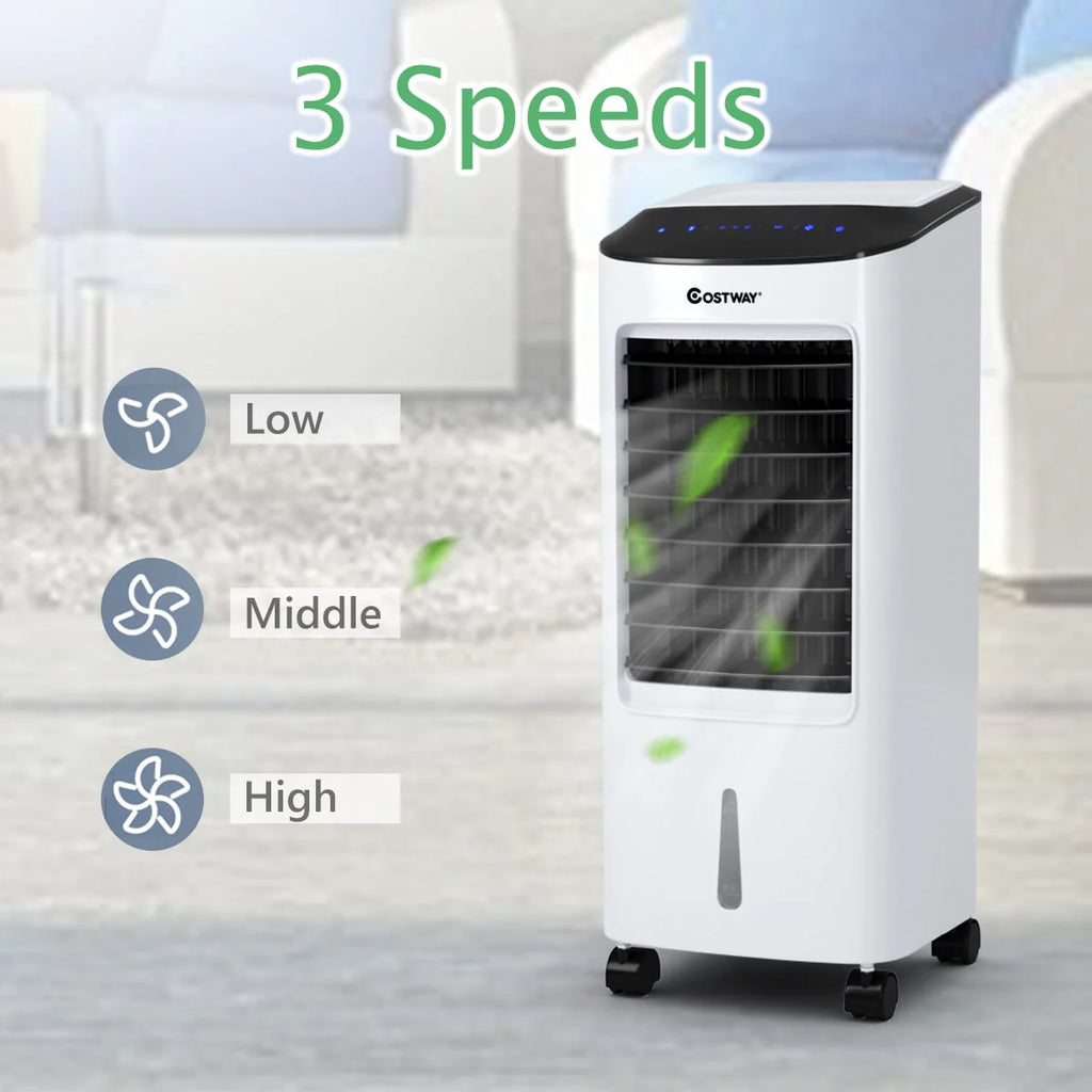 Portable Evaporative Air Cooler Fan & Humidifier with Remote Control K1221