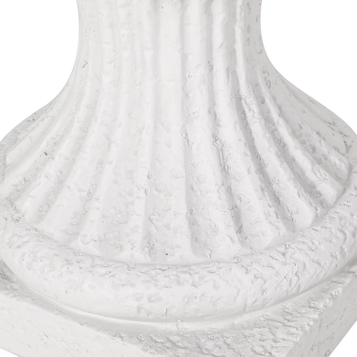 Lightweight Concrete Urn Planter Antique White I7848