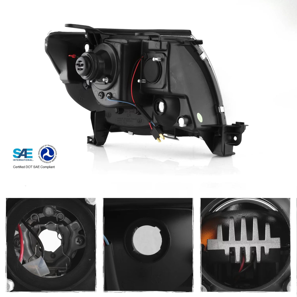 Fits 2005-2011 Toyota Tacoma LED Projector Headlights G5638