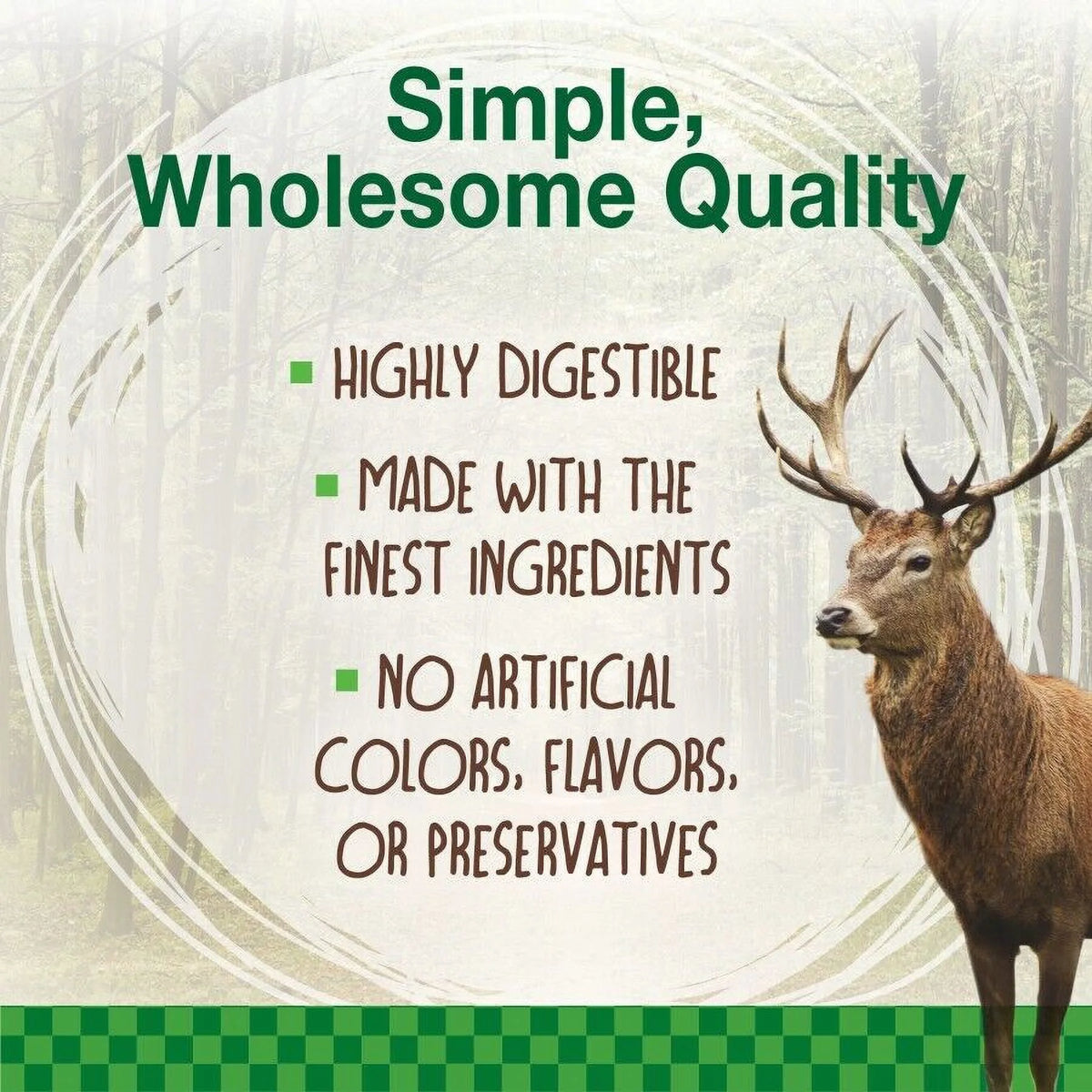 Natural Dog Chew Treats Venison 10 Chews A3730