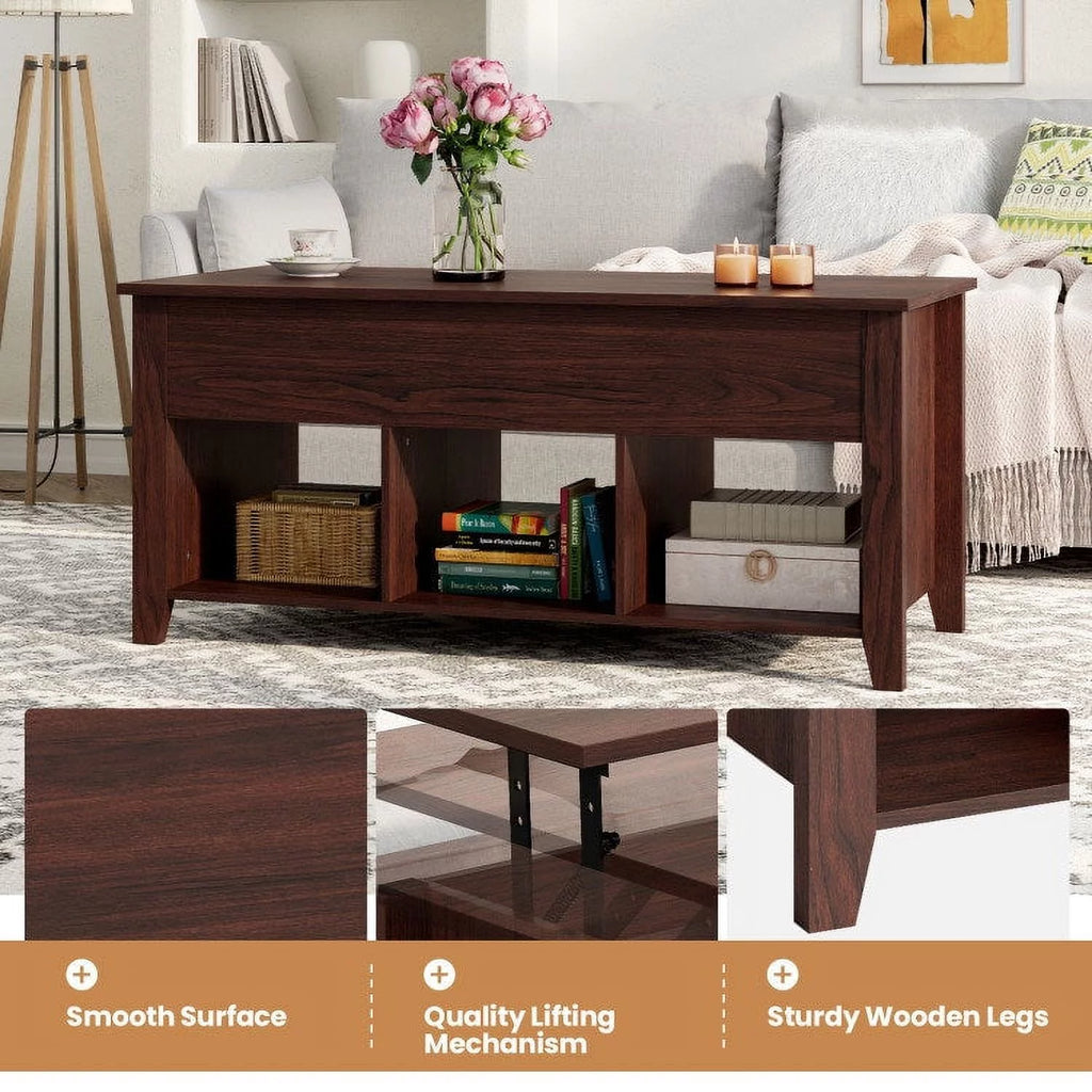 Lift Top Coffee Table with Storage G6097