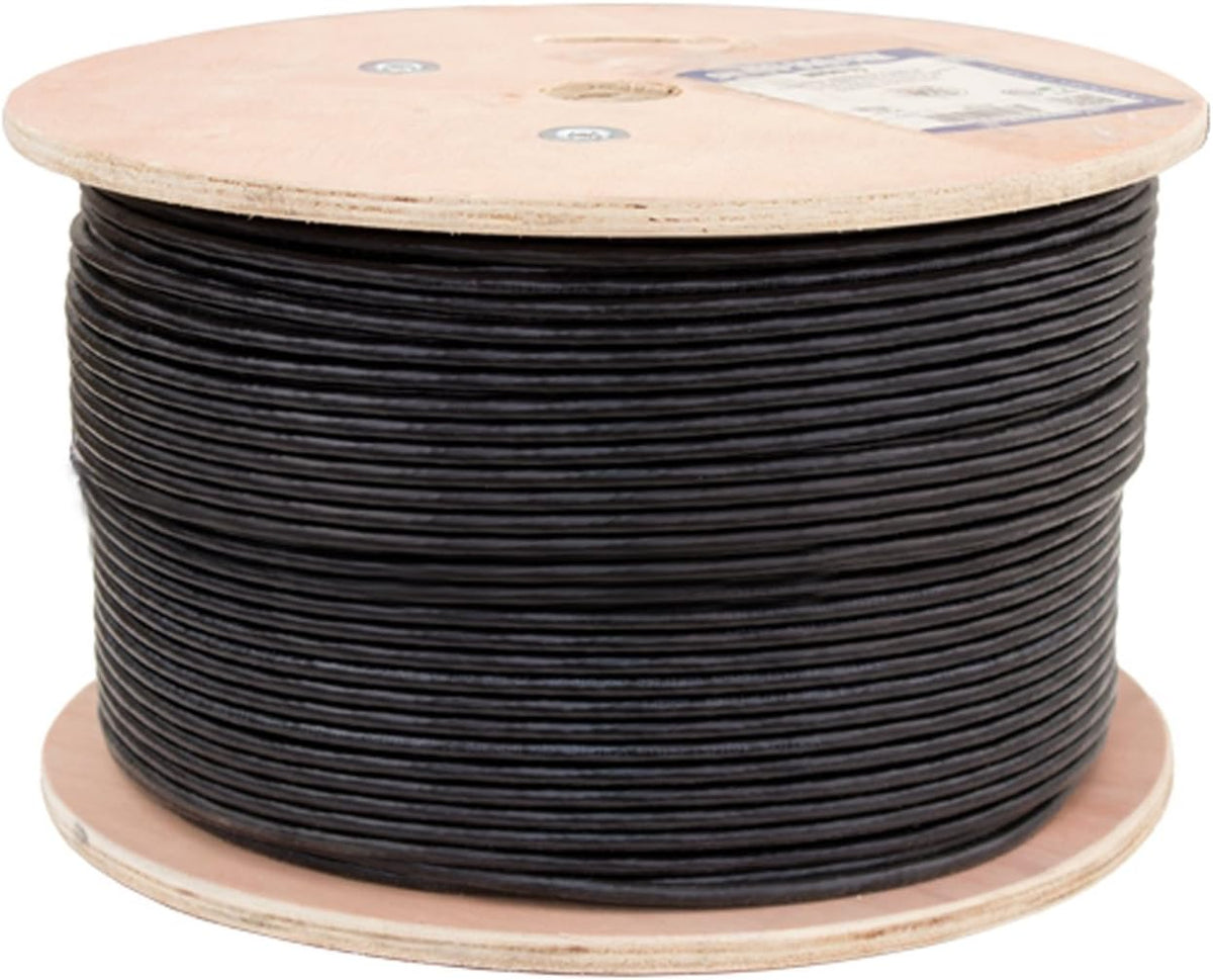 Black 1000ft Cat6 UTP Ethernet Cable I54680