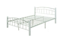 Metal Platform Bed with Headboard and Footboard Full Size E4525
