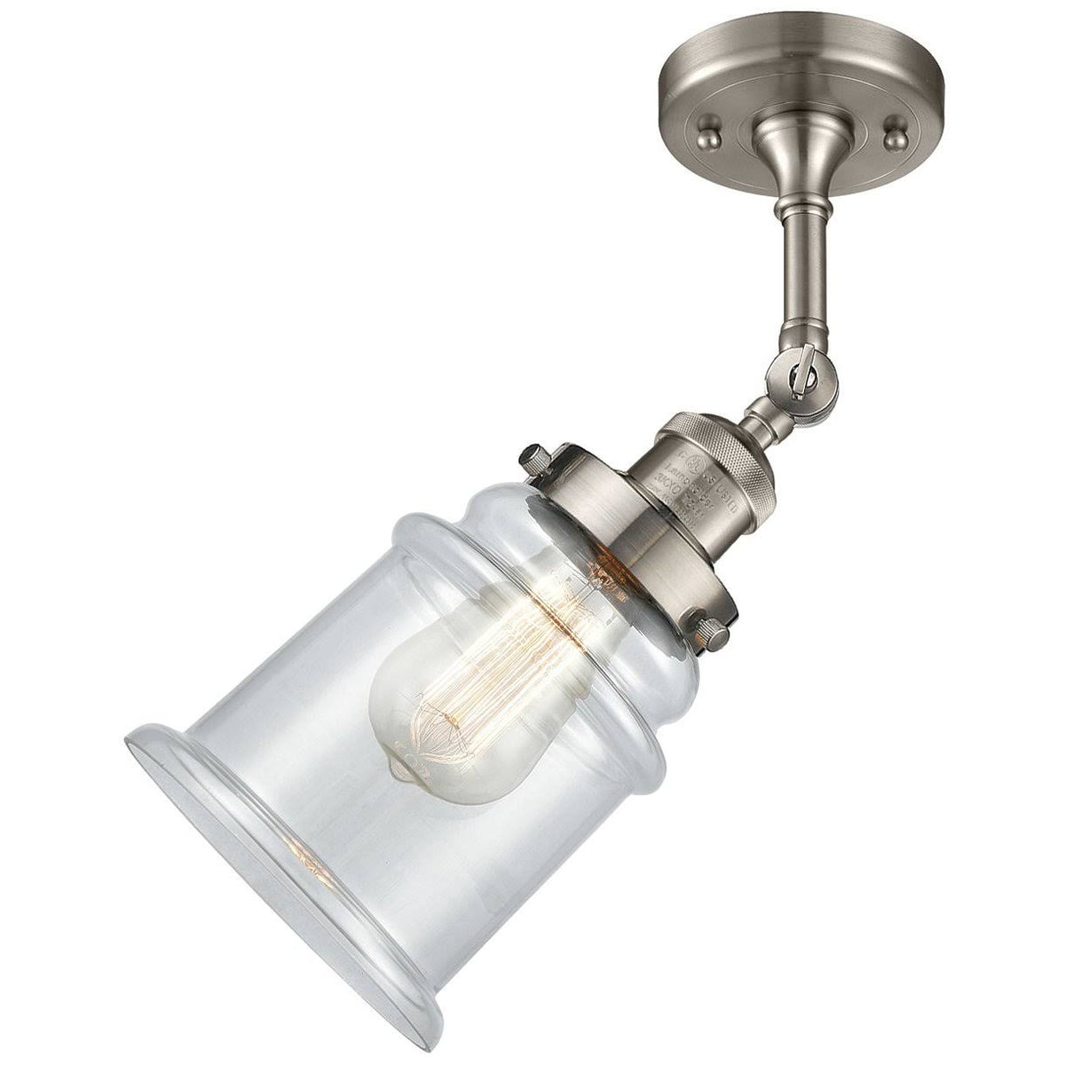 1 Light Semi Flush Mount Y4878