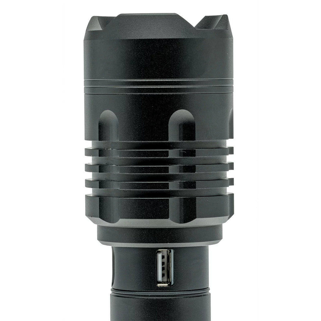 Rechargeable COB LED 6000 Lumen Tactical Flashlight 5000 mAh Q550528