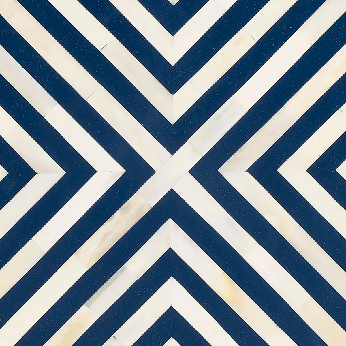 Blue and White Bone Inlay End Table T53156