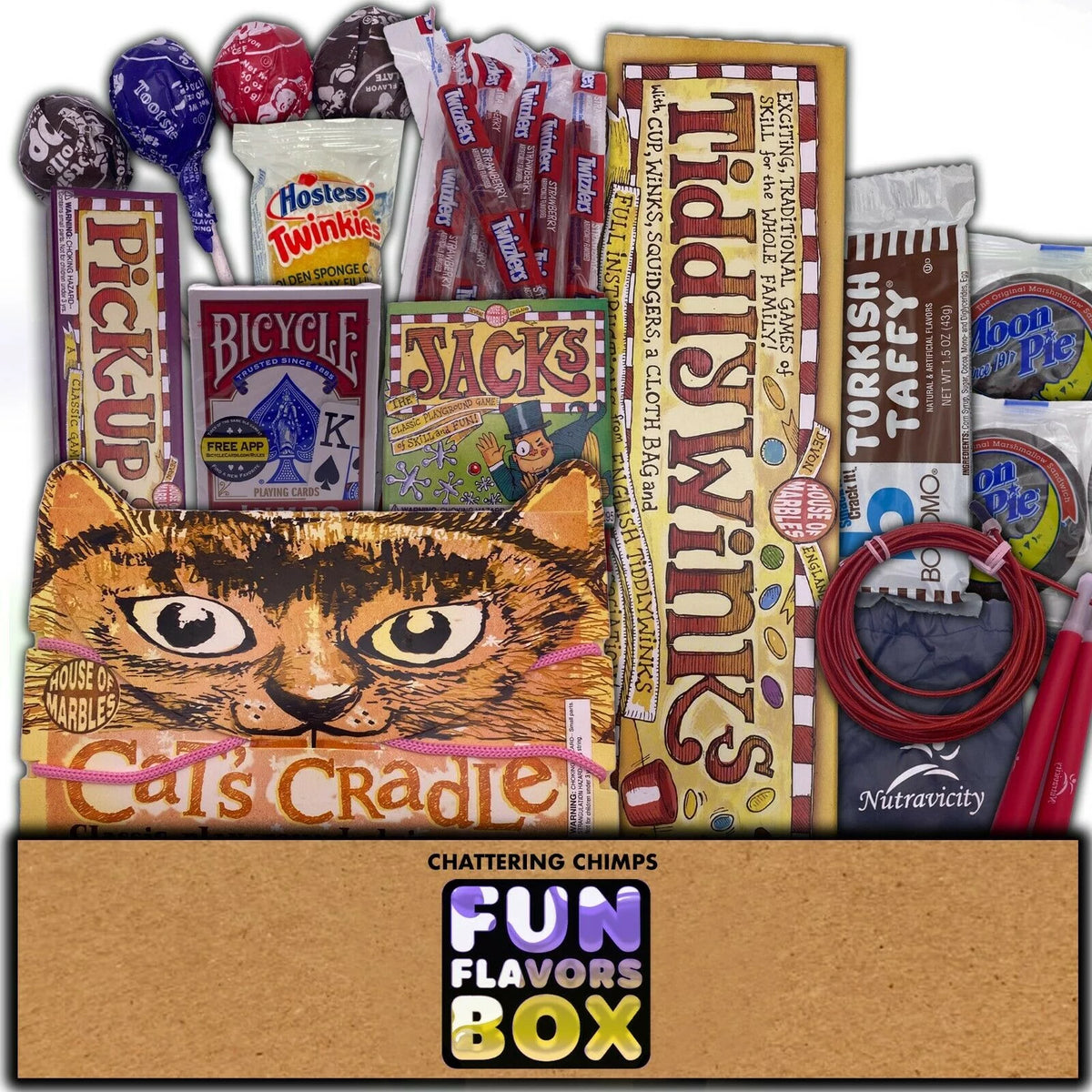 Retro Toys Classic Candy Gift Box Snack Care Package U139589