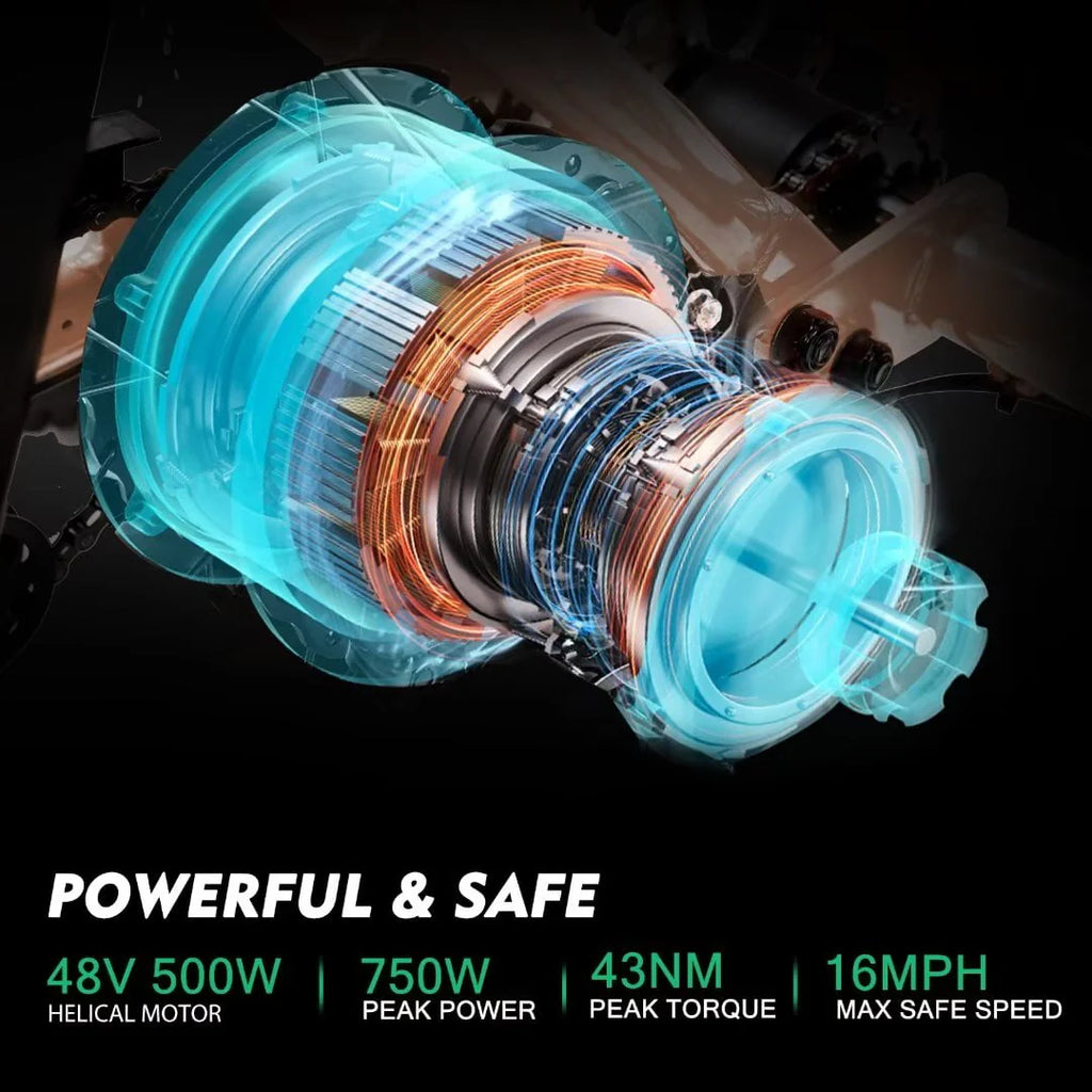350W 36V 7 Speeds Electric Tricycle with Basket V179375