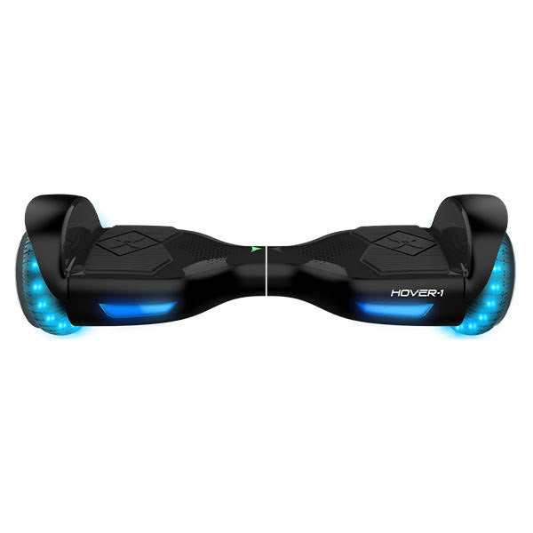 Black Hoverboard with Bluetooth Speaker and LED Lights H858