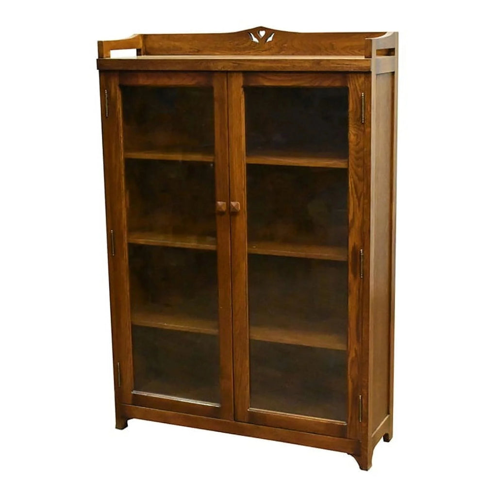 Wood Curio Cabinet in Walnut T467242