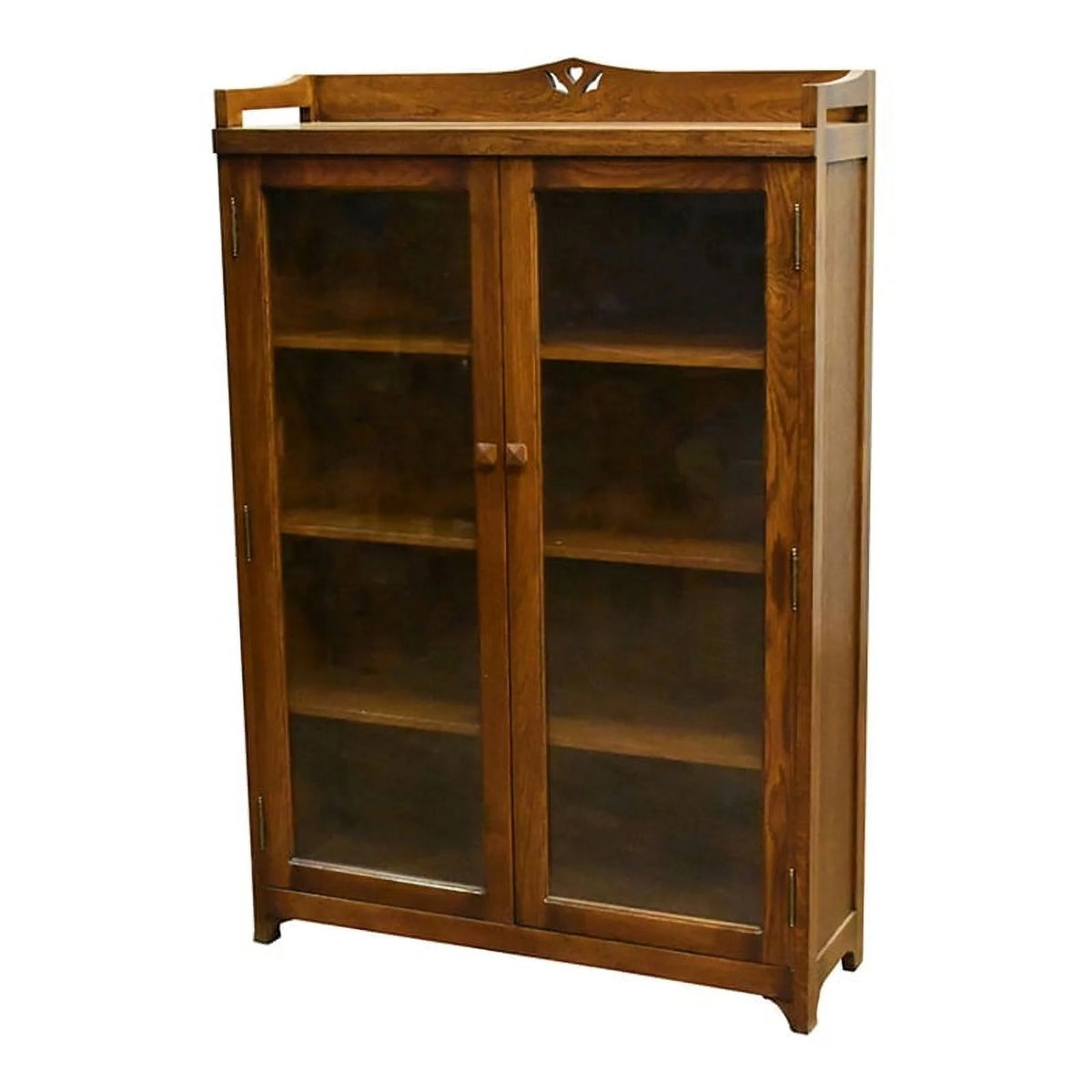 Wood Curio Cabinet in Walnut T467242