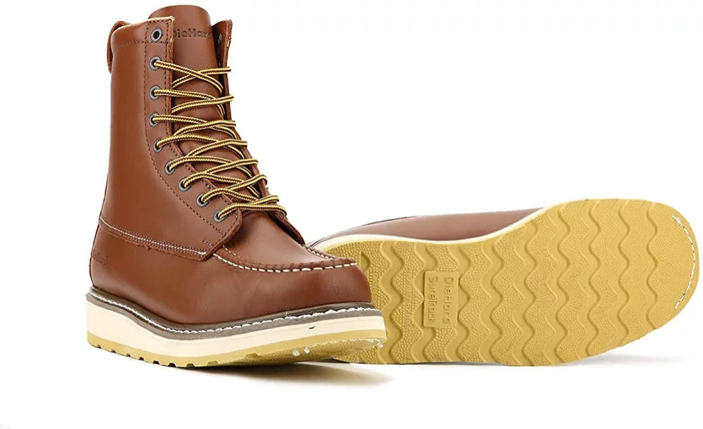 8" Leather Waterproof Soft Toe Work Boots H6226
