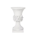 Lightweight Concrete Urn Planter Antique White I7848