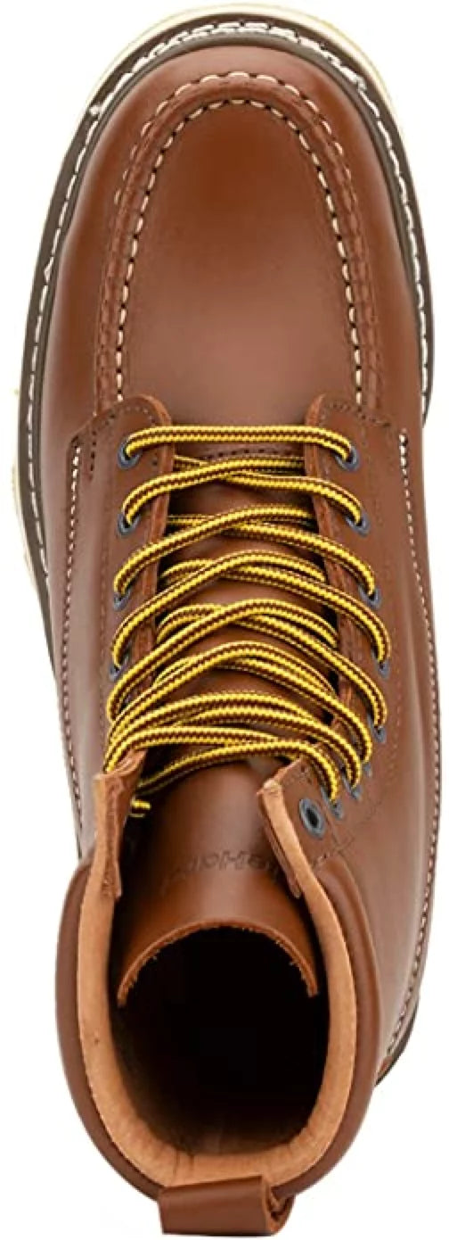 8" Leather Waterproof Soft Toe Work Boots H6226