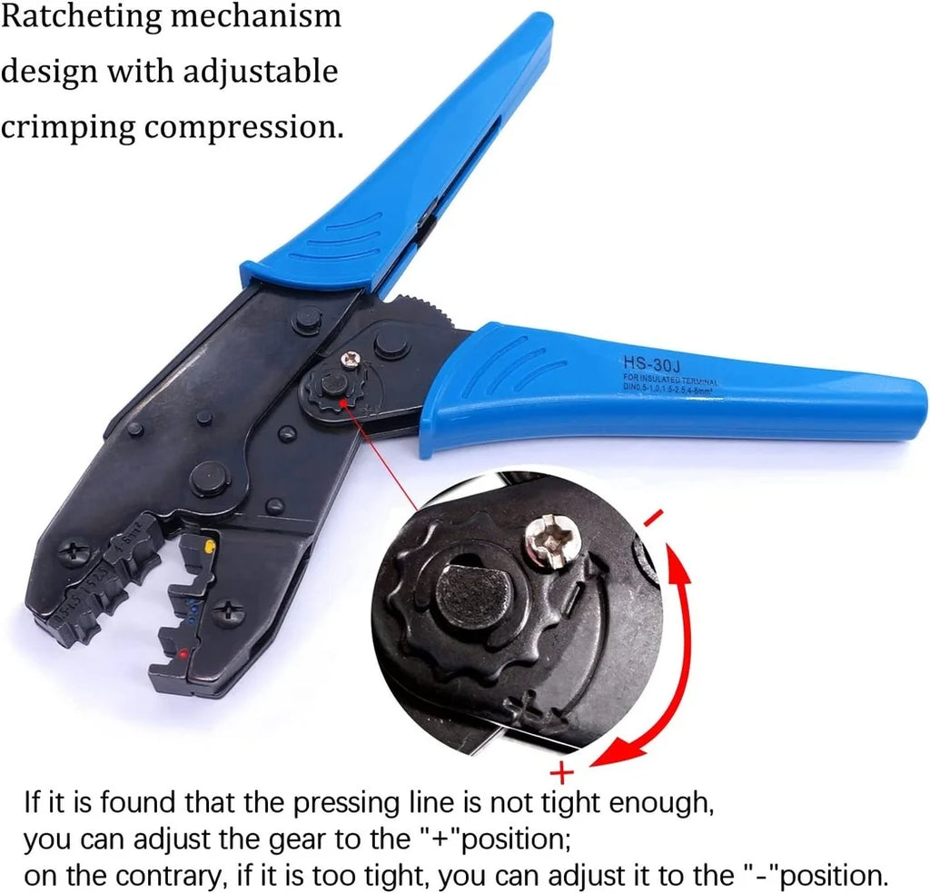 Heat Shrink Wire Connectors Crimp Terminals Kit Q58855