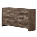 6 Drawer Wooden Dresser S253