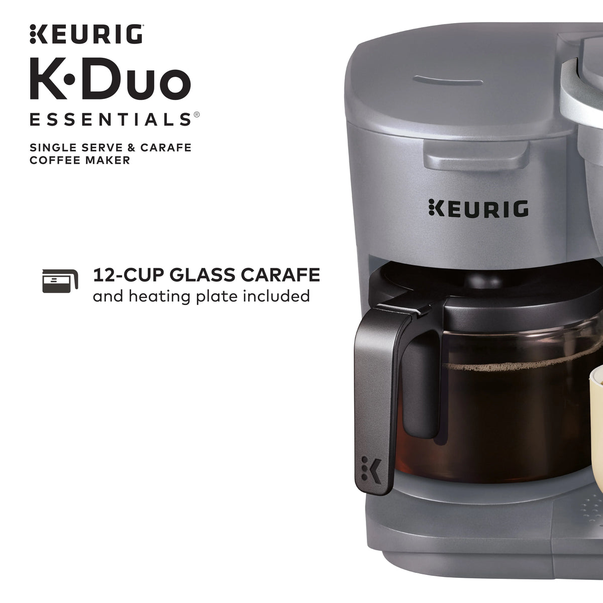 Black Single-Serve Coffee Maker N404445