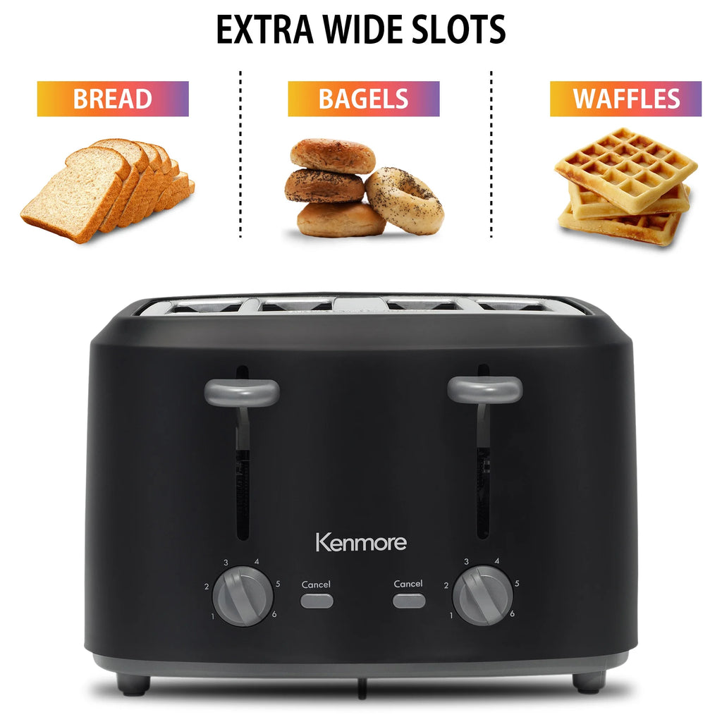 4-Slice Toaster with Dual Controls H707